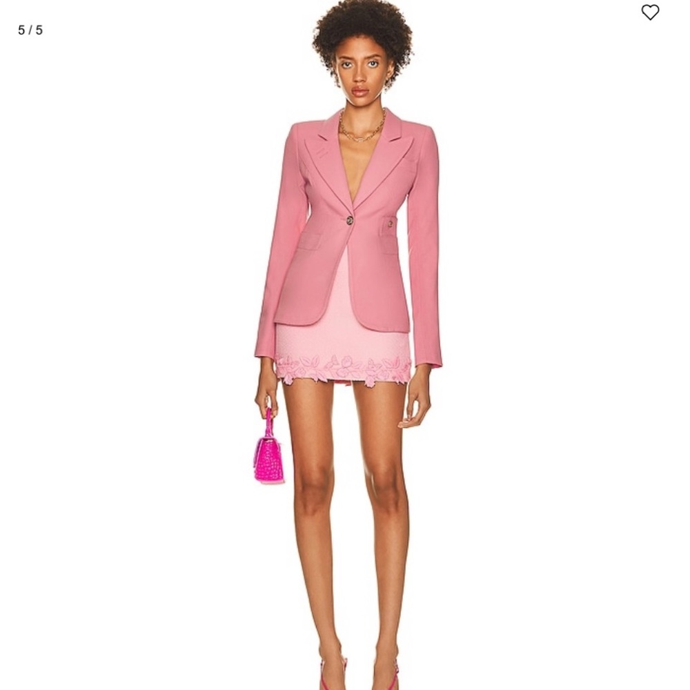 SMYTHE P CLASSIC DUCHESS PINK BLAZER